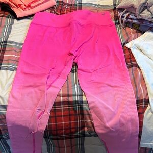 Victoria's Secret Vibrant Pink Leggings